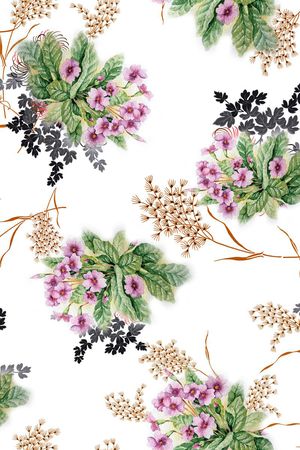 休闲印花花型图片