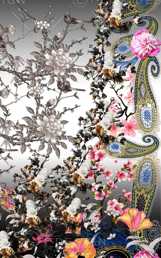 时尚印花花型图片