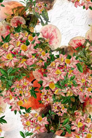 花卉印花花型图片