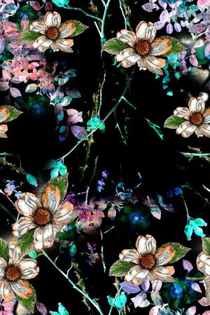 原创印花花型图片