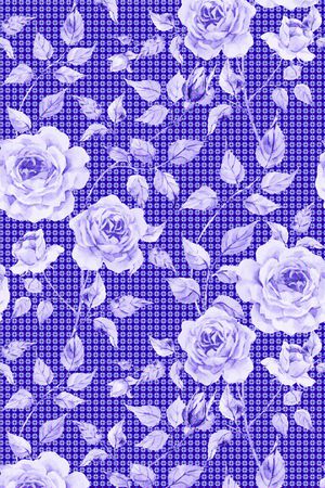 休闲印花花型图片