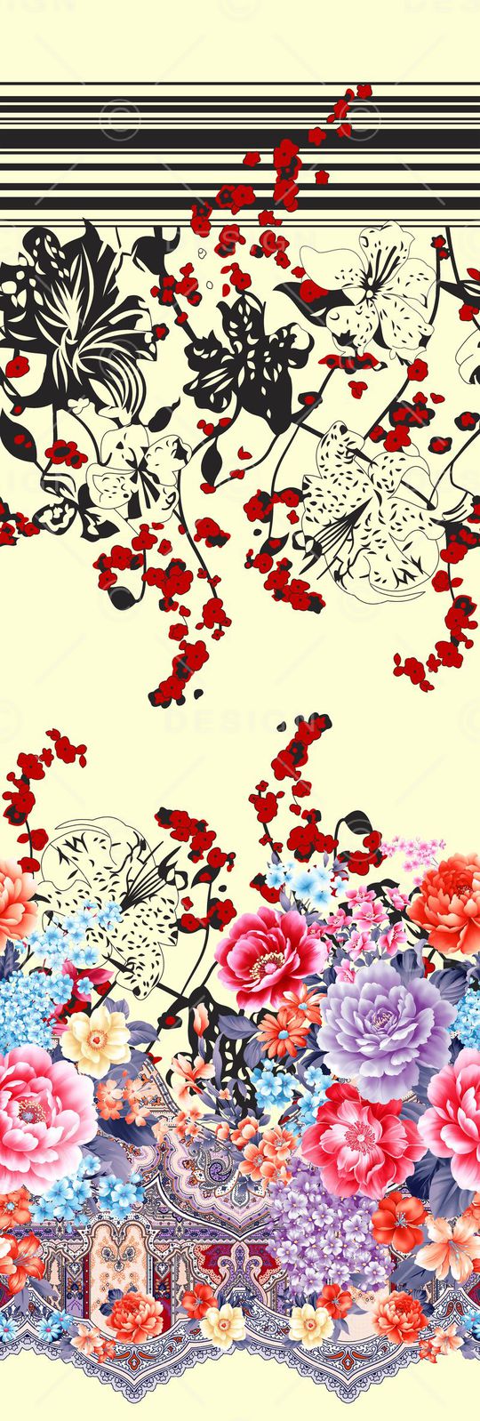时尚印花花型图片