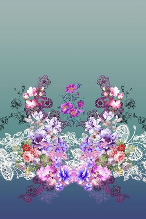 定位印花花型图片
