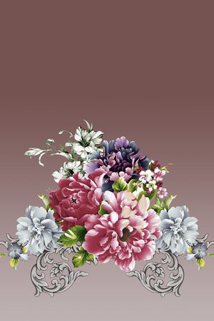 定位印花花型图片