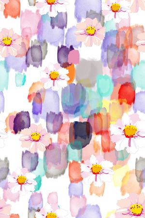 原创印花花型图片