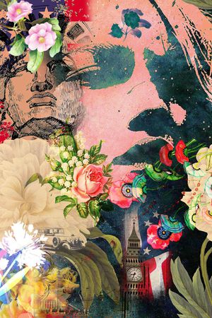 骷髅印花花型图片