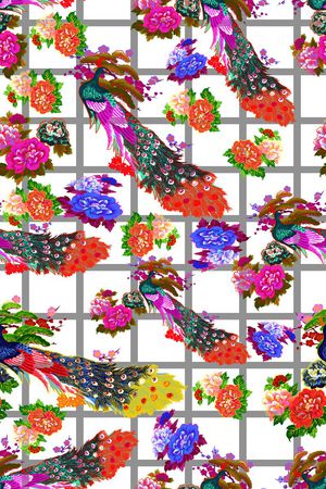 花朵印花花型图片