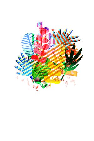 潮流时尚印花花型图片