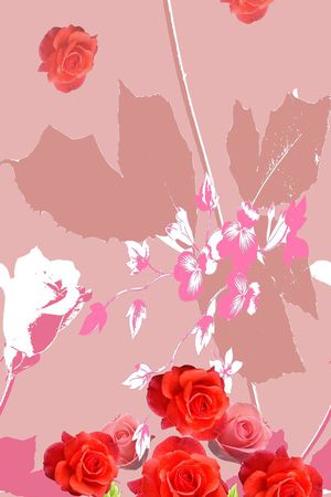 休闲风印花花型图片