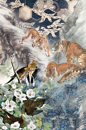 创意印花花型图片
