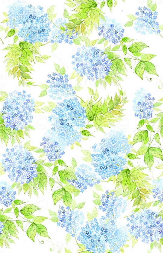 手绘印花花型图片