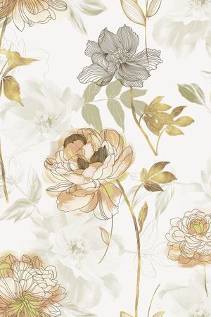 唯美印花花型图片