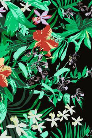 抽象印花花型图片