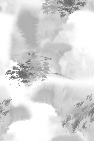 休闲时尚 抽象 水墨 中国风 抽象印花花型图片