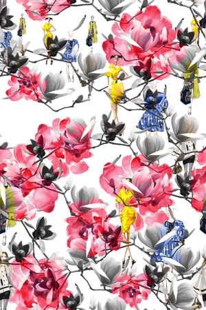 时尚印花花型图片