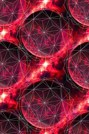 星空印花花型图片
