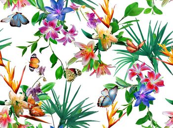 572037-时尚植物花卉蝴蝶花型