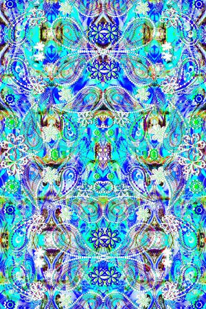潮流时尚印花花型图片