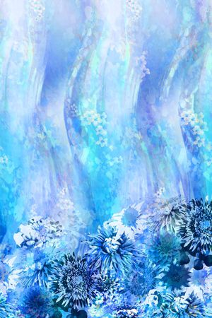 抽象印花花型图片