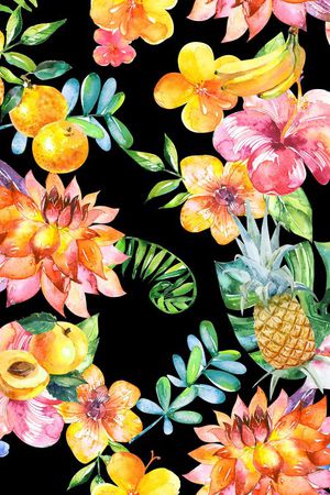 休闲风印花花型图片