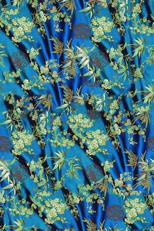 丝绸印花花型图片