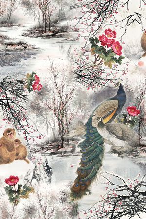 女装印花花型图片