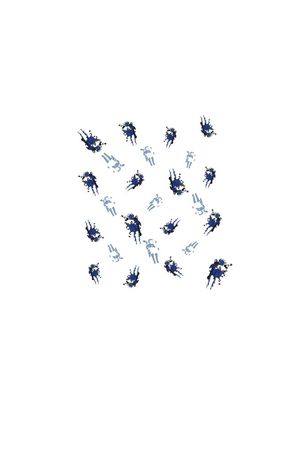 时尚休闲印花花型图片