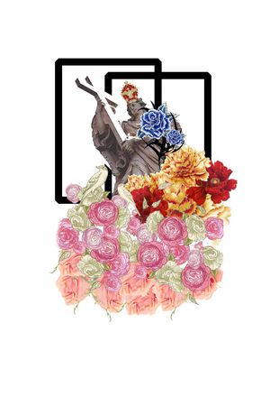 百搭印花花型图片
