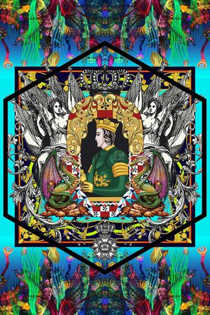 最新时尚流行印花花型图片
