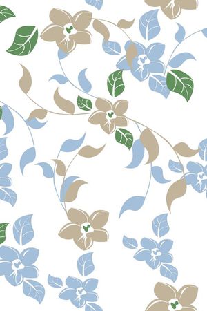 小清新印花花型图片