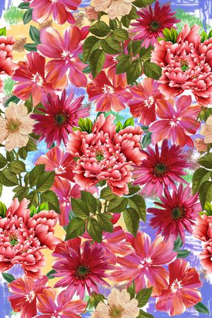 零点--女装印花花型图片