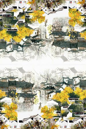 定位花印花花型图片