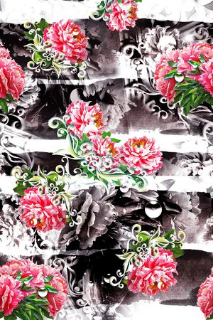 时尚印花花型图片