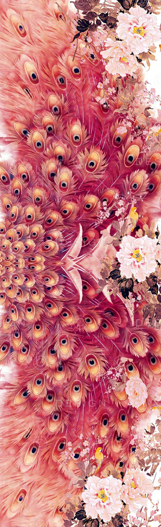 手绘印花花型图片