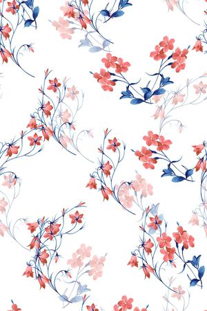 小花印花花型图片