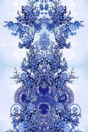 定位印花花型图片