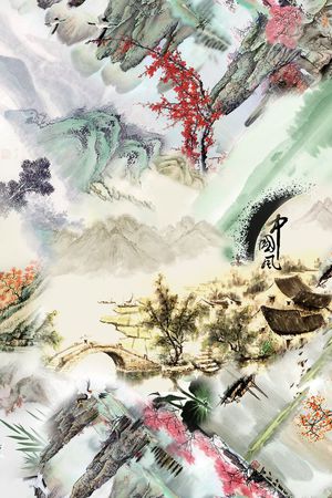 休闲风印花花型图片