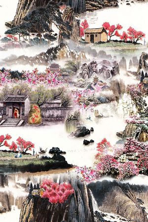 休闲风印花花型图片