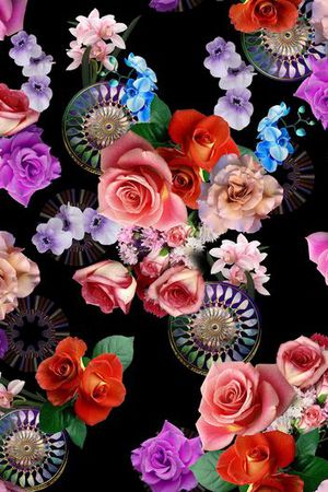 textile印花花型图片