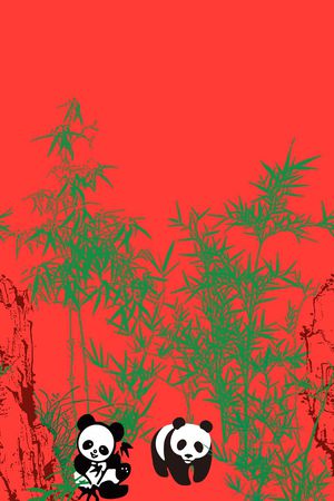 中国风印花花型图片