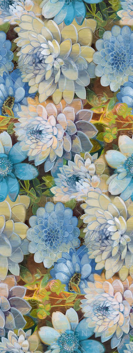 油画印花花型图片