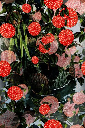 花卉印花花型图片