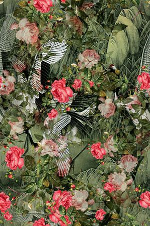 波西米亚印花花型图片