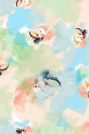 韩版印花花型图片