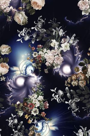 混搭印花花型图片