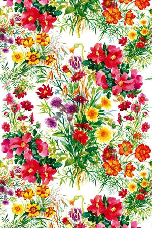 花朵印花花型图片