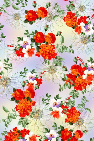 时尚印花花型图片