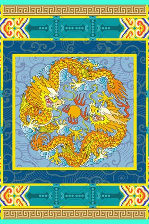 古典印花花型图片