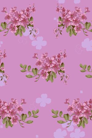 田园风印花花型图片
