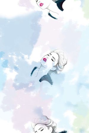 韩版印花花型图片